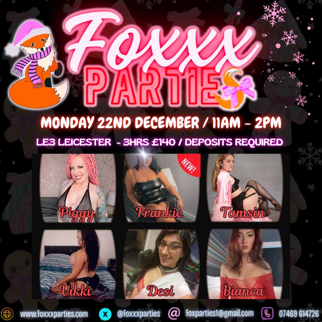 Foxxx Parties Christmas 2025