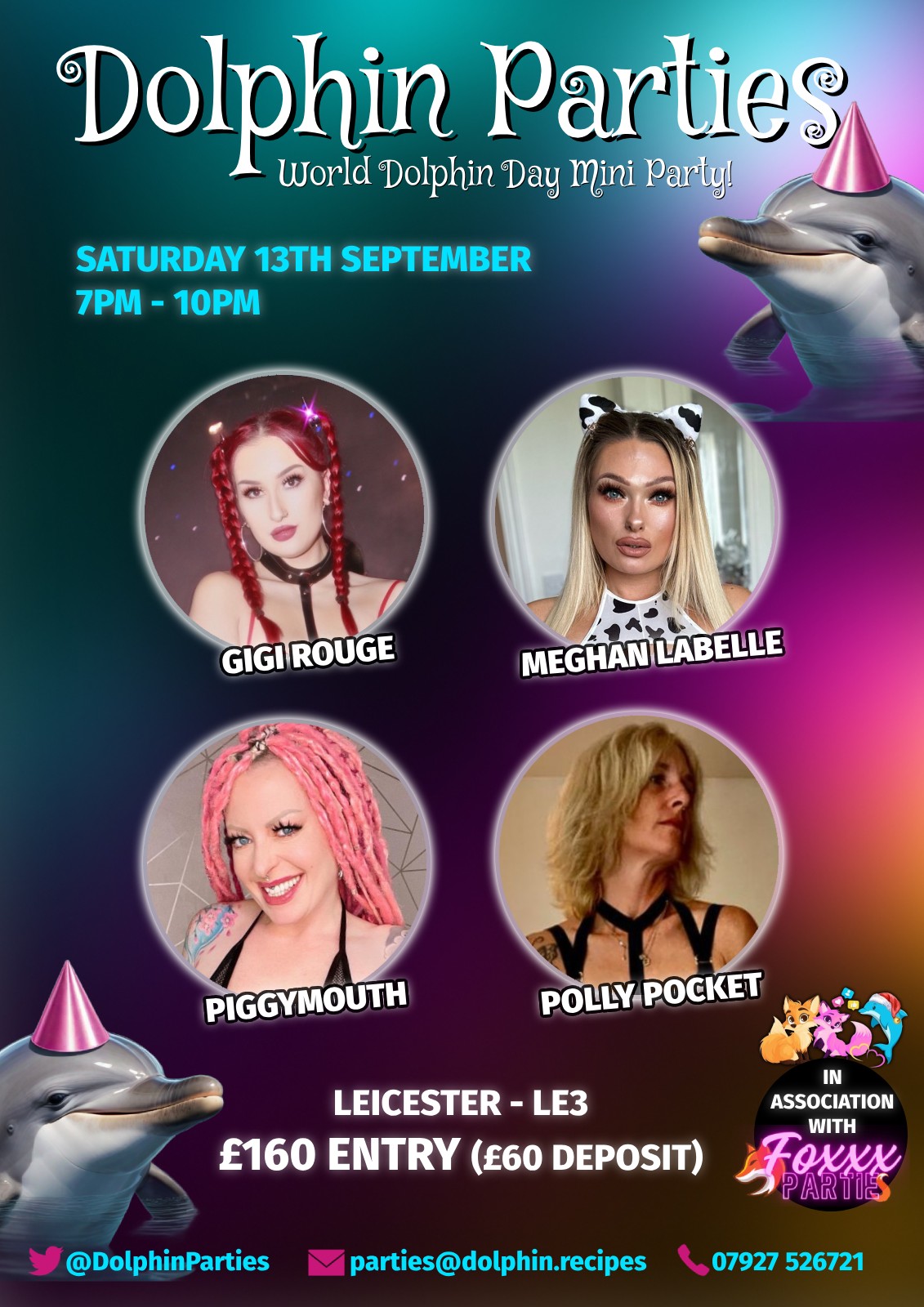 Dolphin Parties September 2025