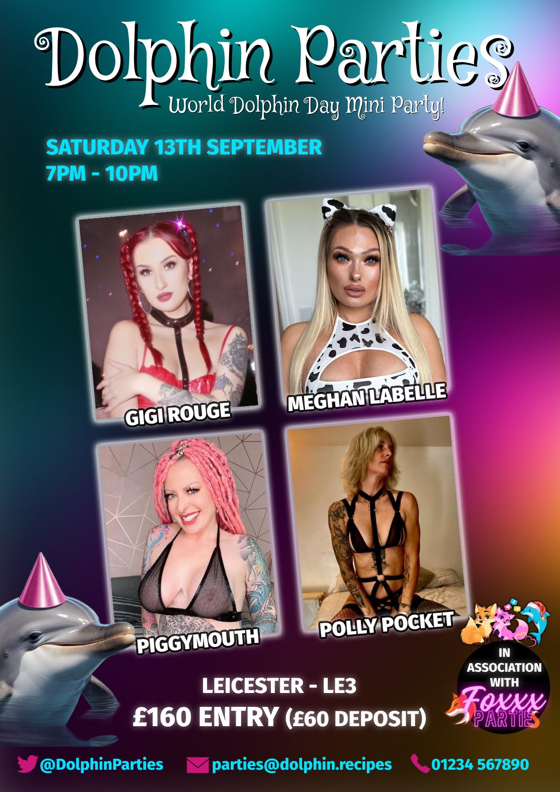 Dolphin Parties September 2025