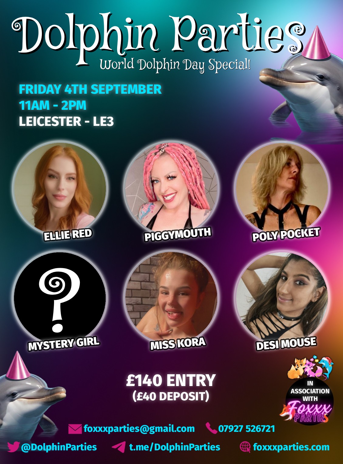 Dolphin Parties September 2026