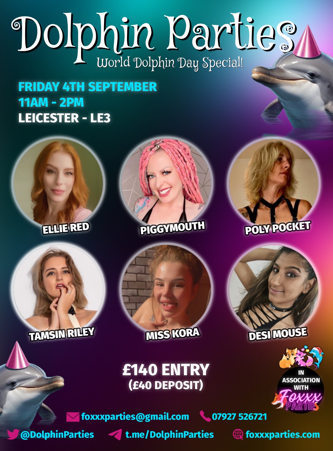 Dolphin Parties September 2026