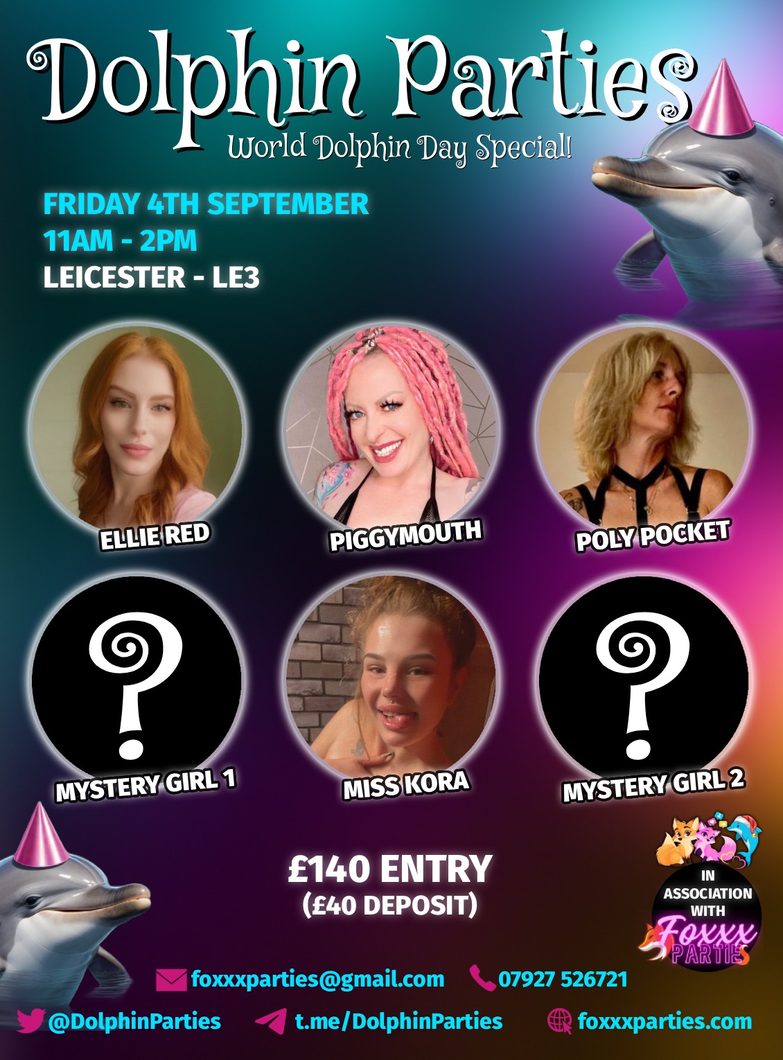 Dolphin Parties September 2026
