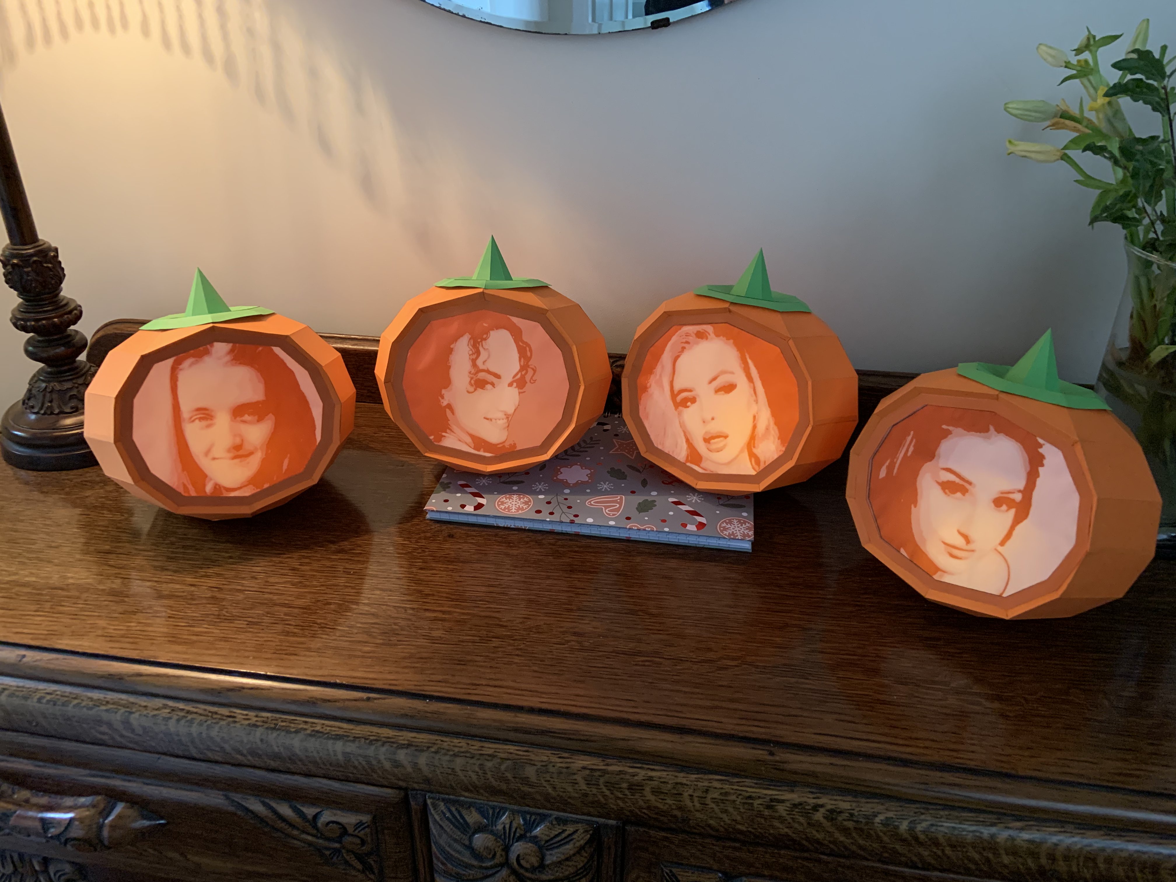 Paper Pumpkins